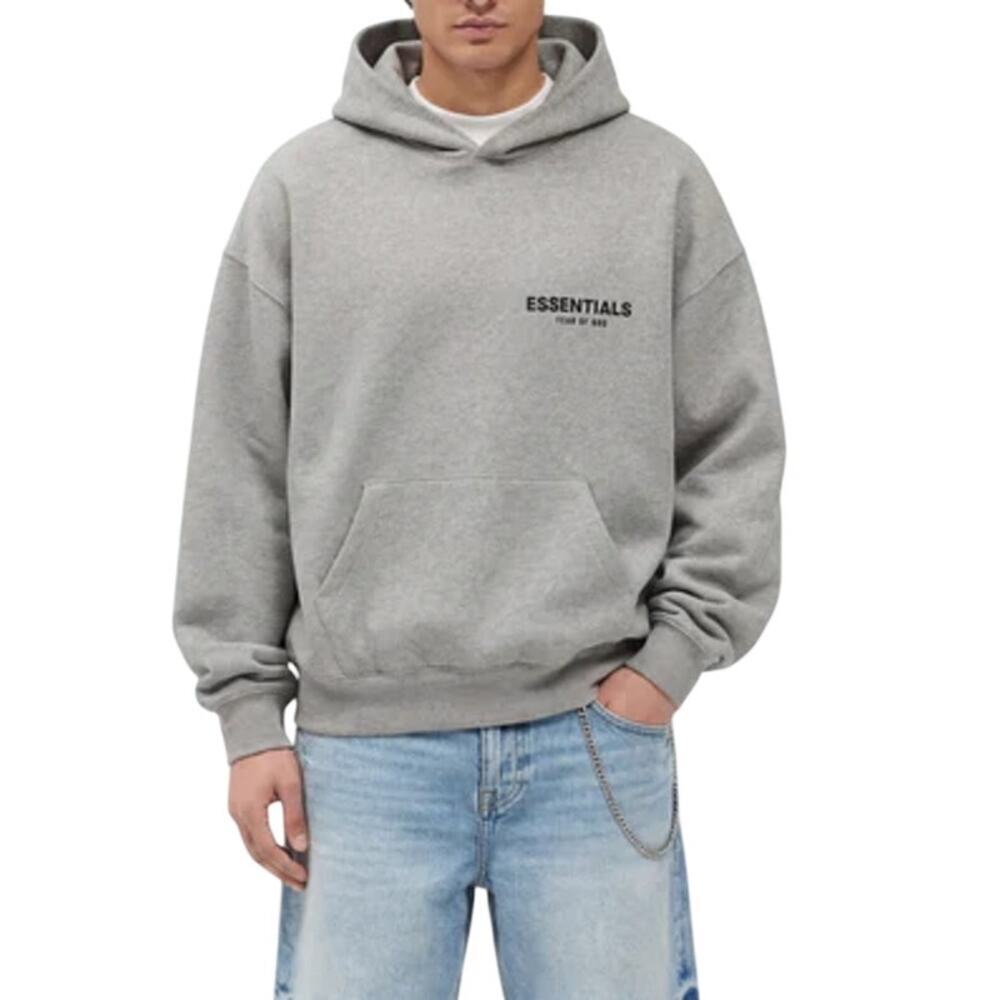 Fear of God Essentials Dark Oatmeal Oversized Hoodie Size XL